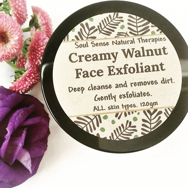Walnut Face Scrub starts at $30 AVAILABLE BY PRE ORDER ON OR BEFORE FEB 2024
